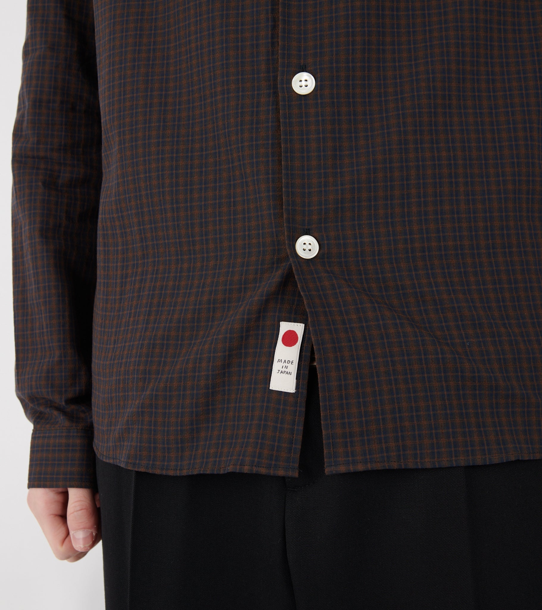 Another Shirt 4.0 Navy/Brown Check