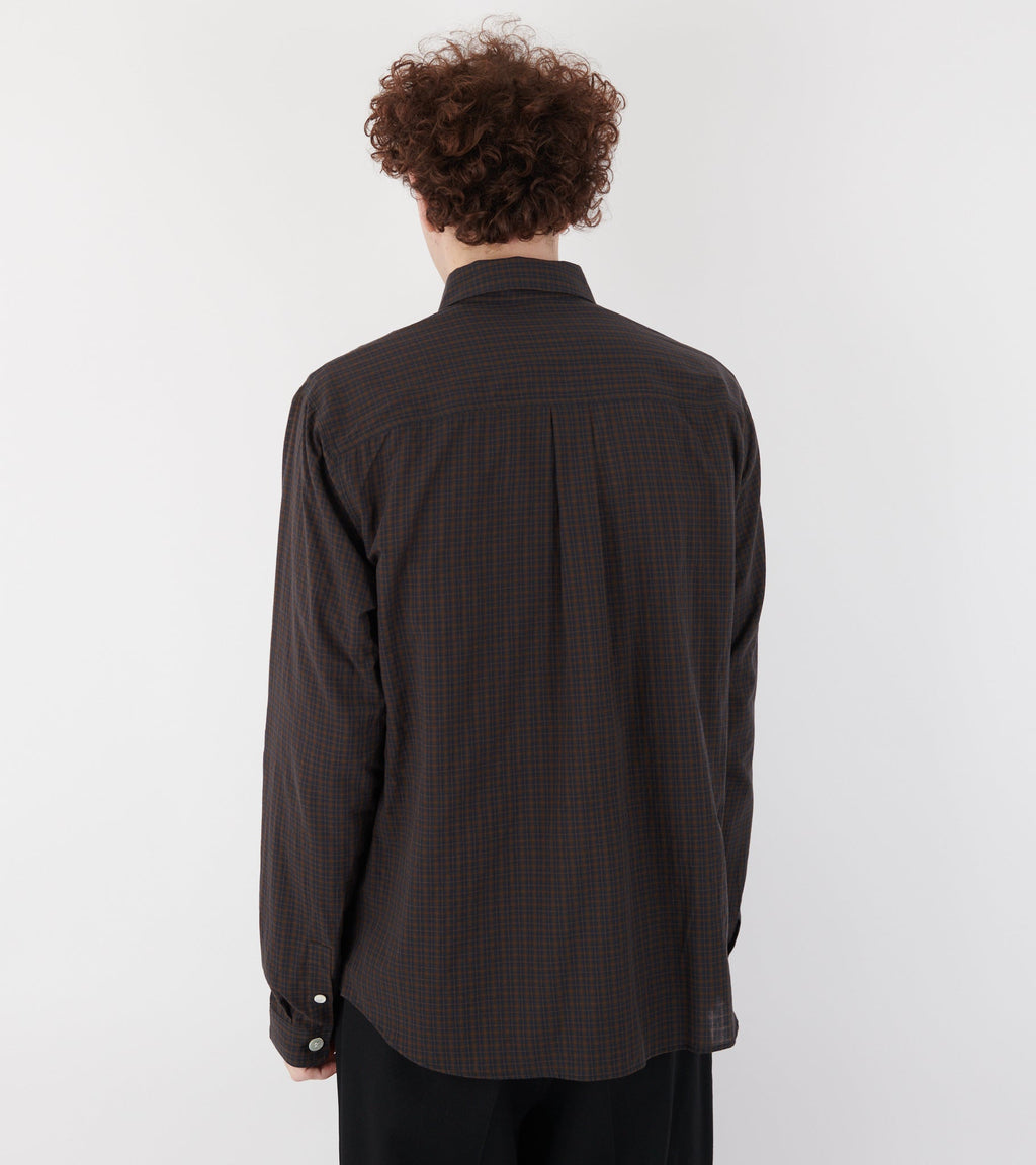 Another Shirt 4.0 Navy/Brown Check