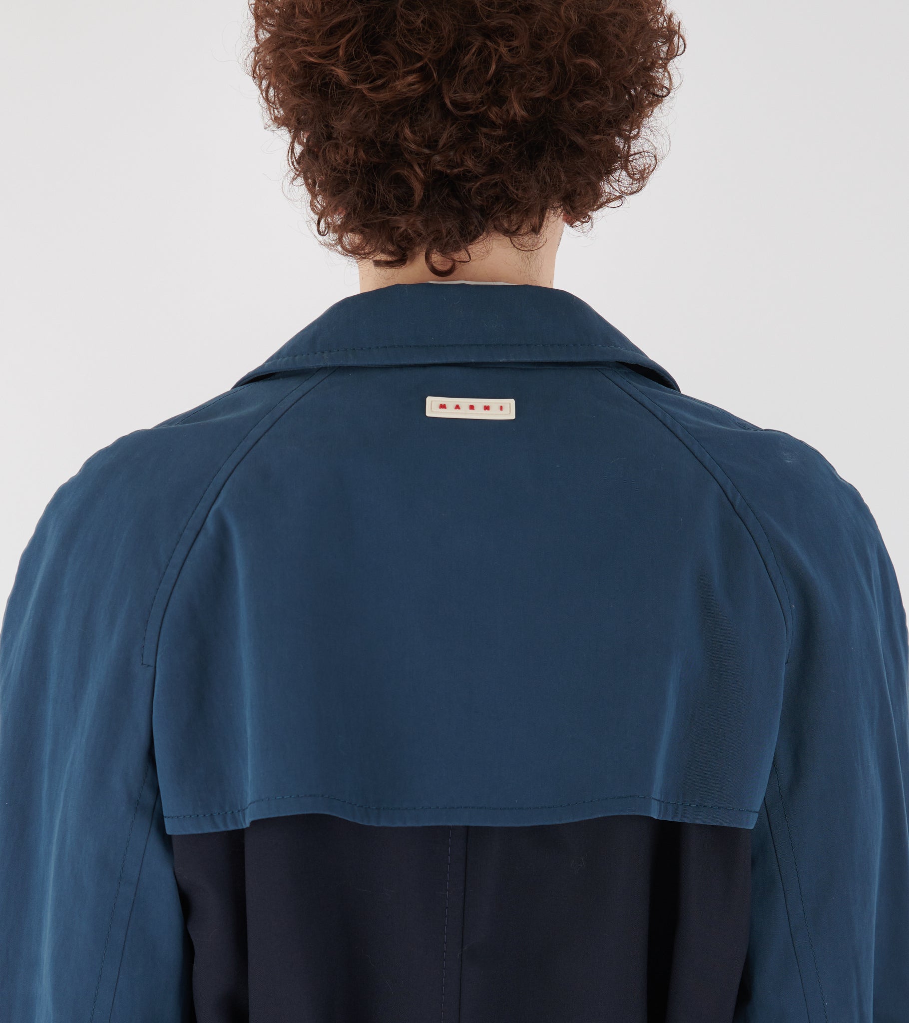 Tropcial Wool Dustercoat Blue/Black