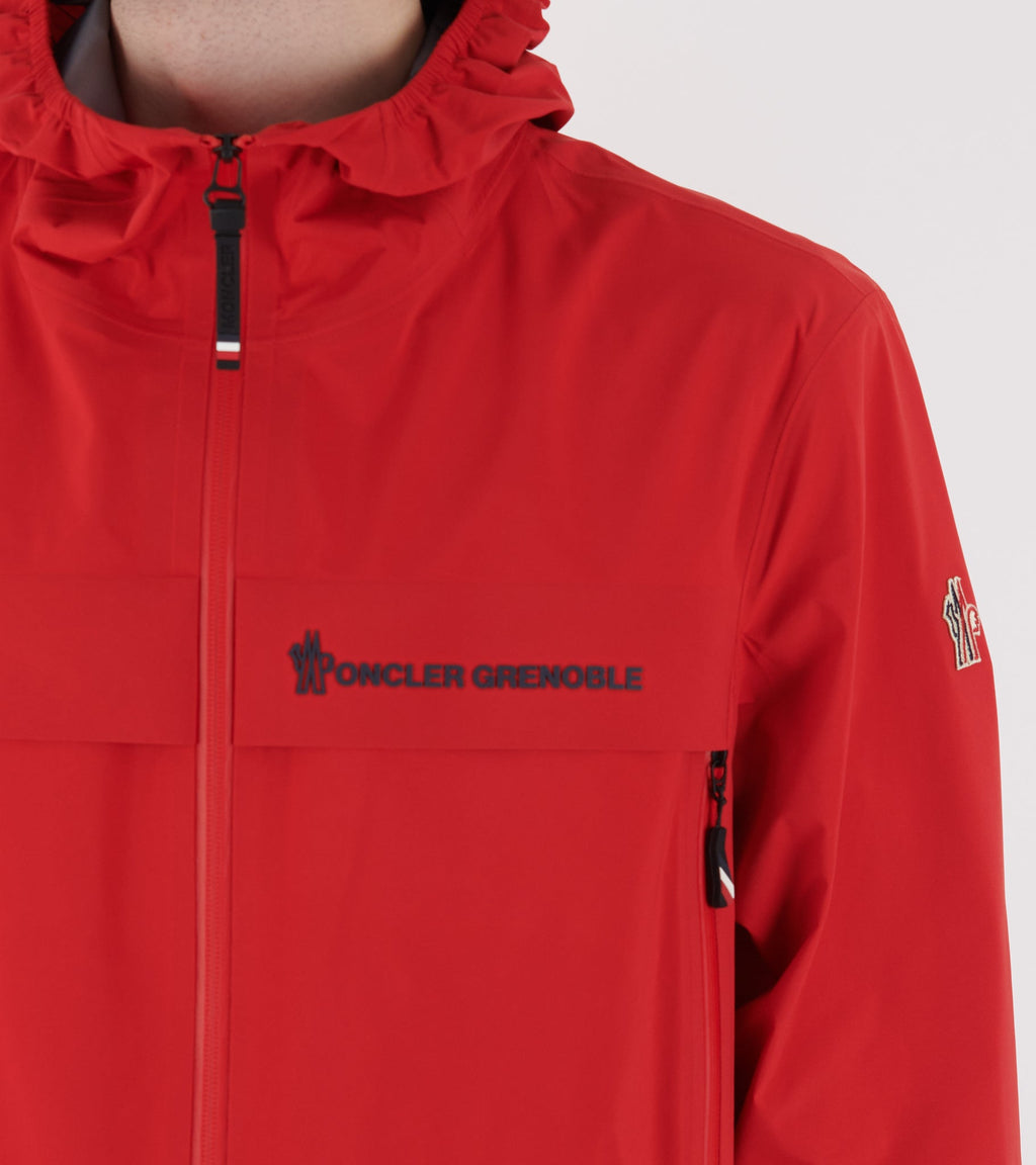 Shipton Hooded Packable Gore-tex Shell Jacket Red