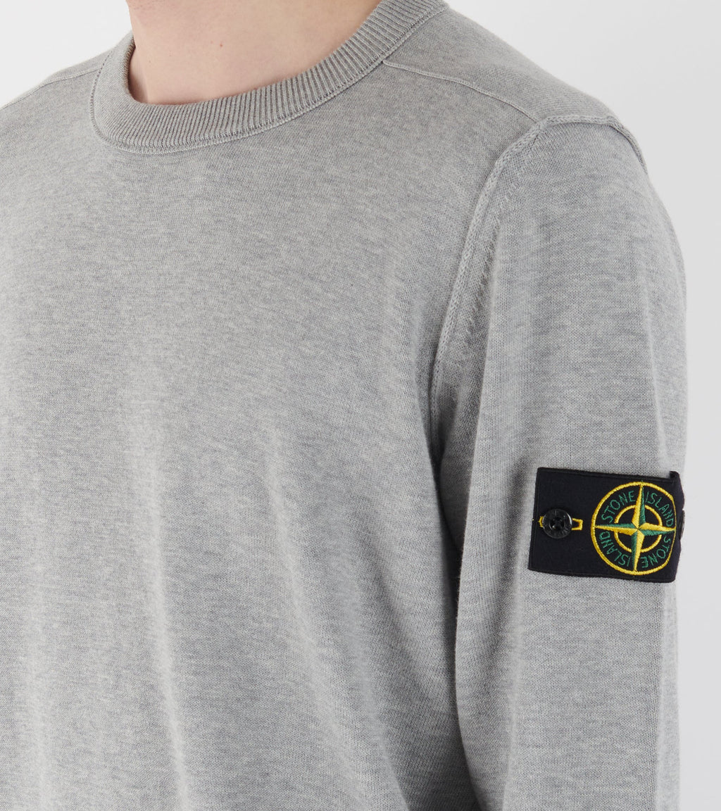 Classic Lightweight Cotton Knit Grey