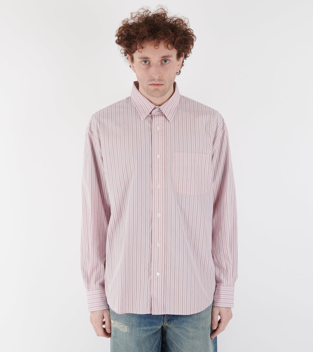 New Base Shirt Pink Stripe