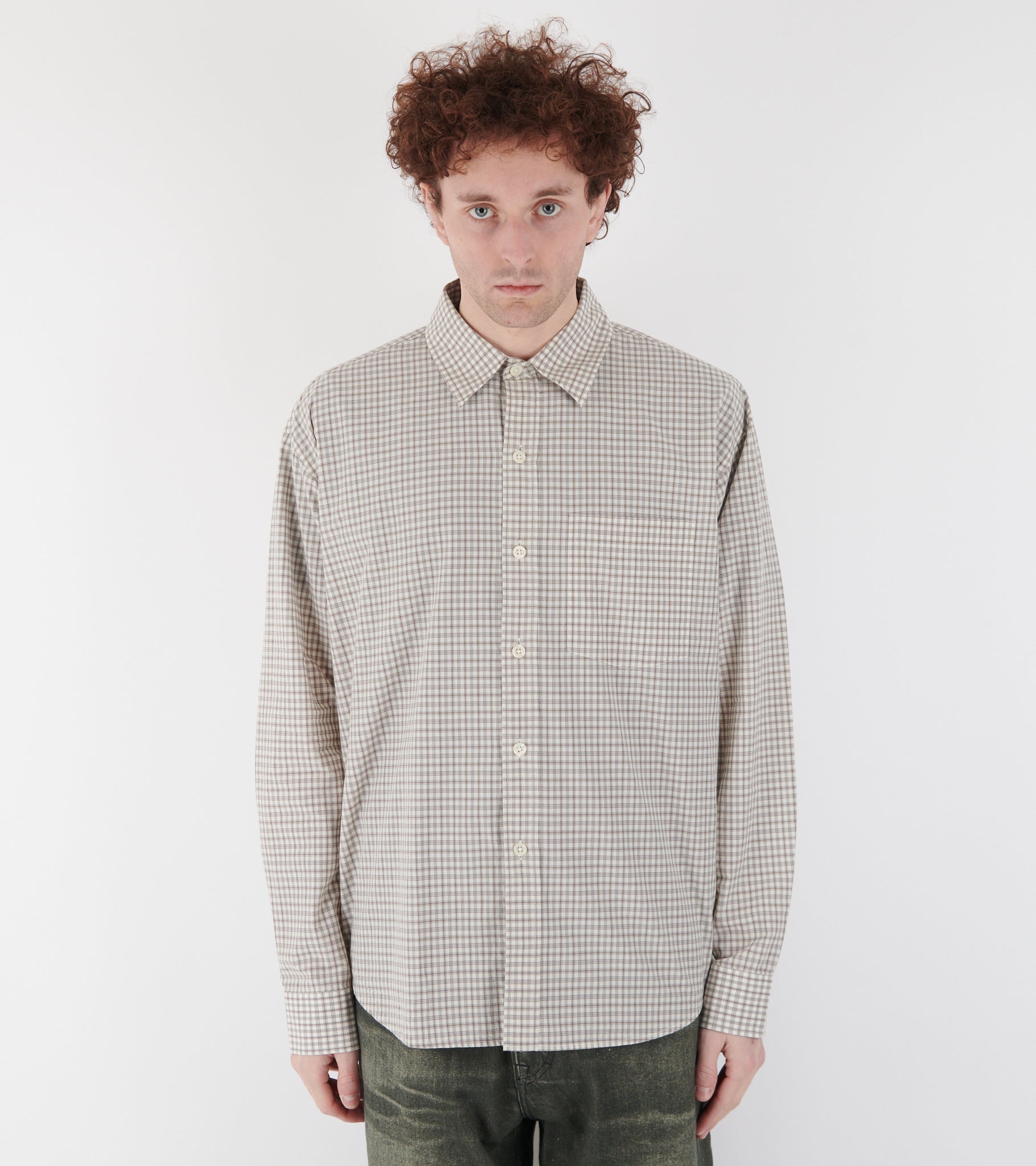 Executive Shirt Experienced Brown Check