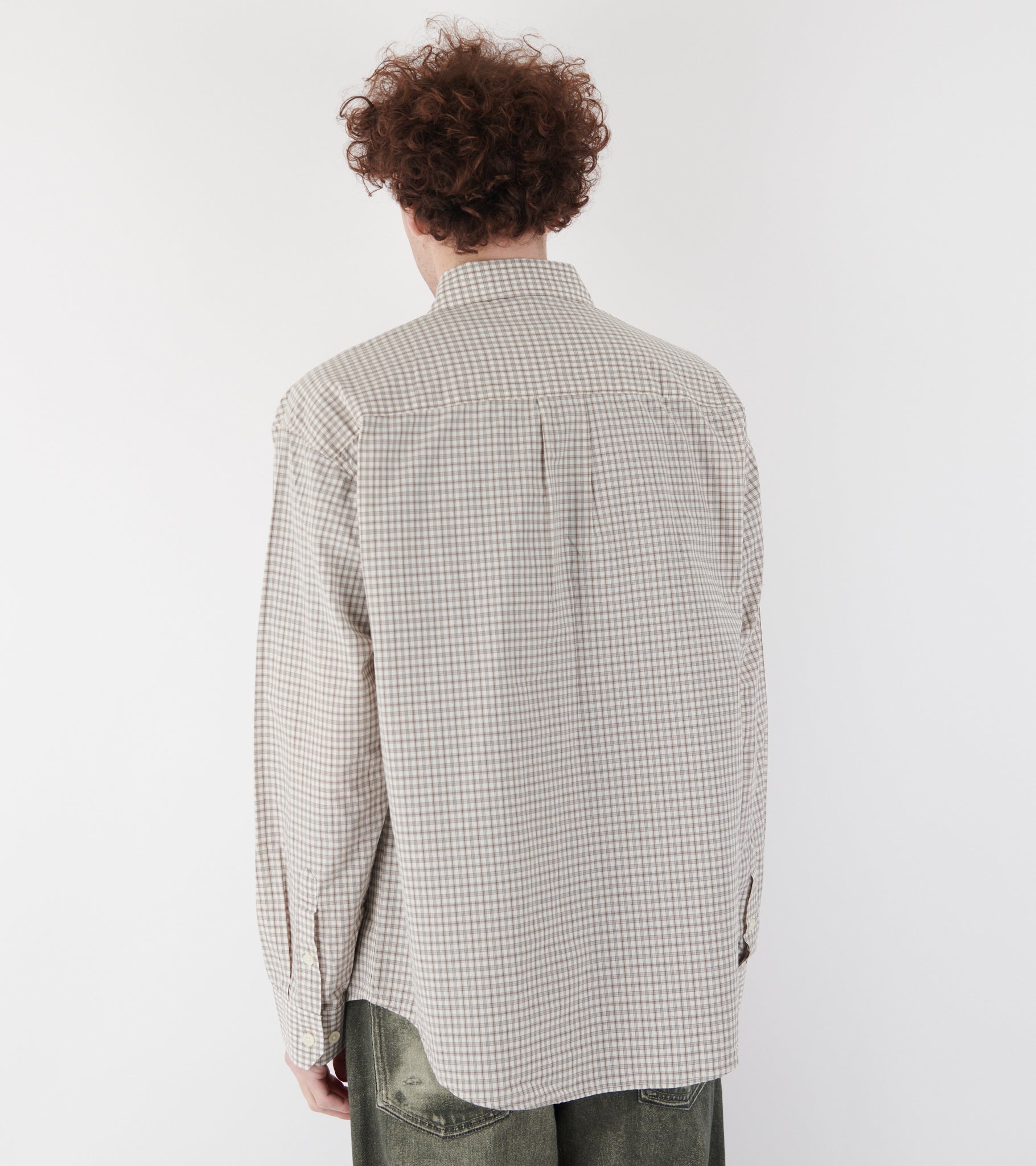 Executive Shirt Experienced Brown Check