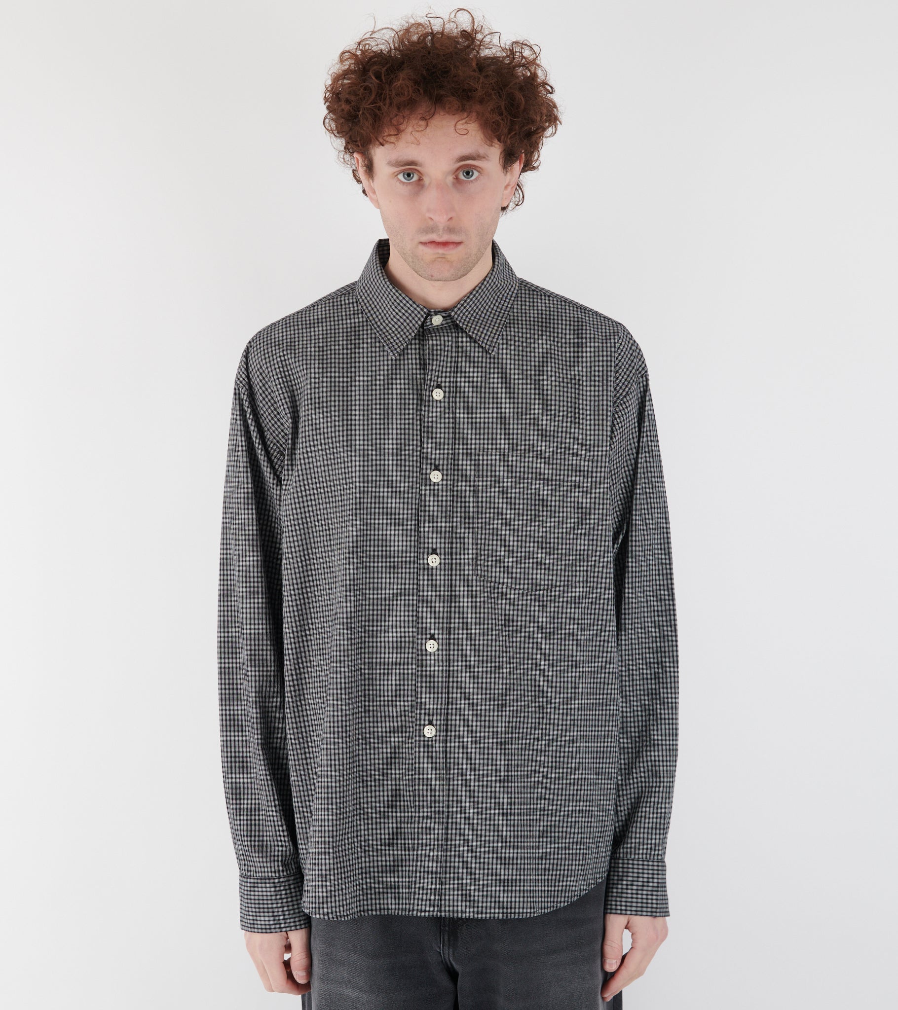 Executive Shirt Black Experienced Check
