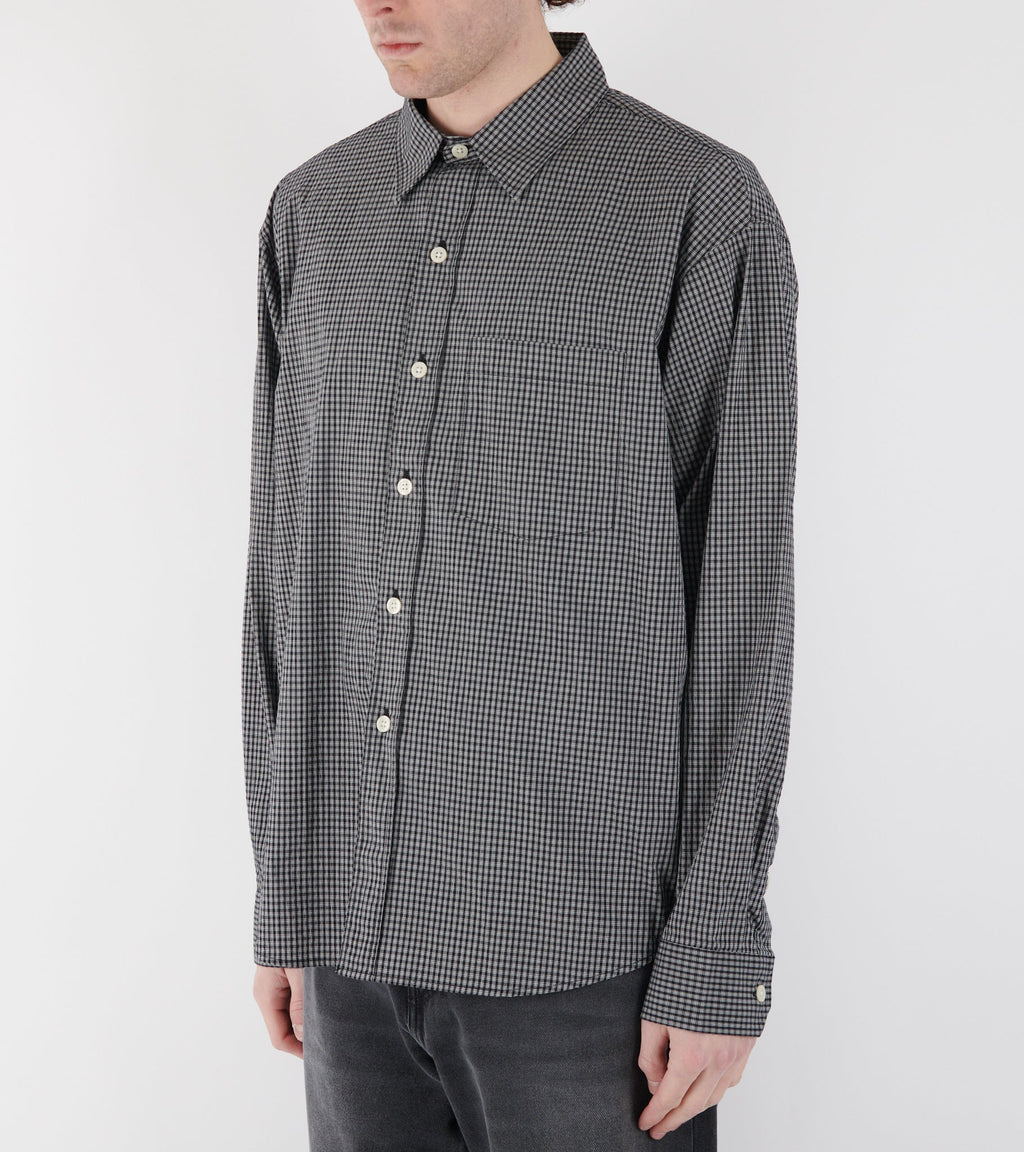 Executive Shirt Black Experienced Check