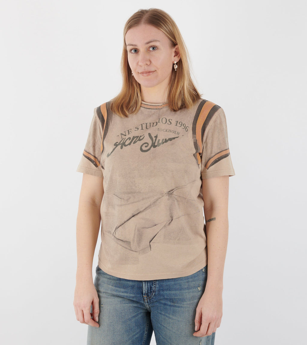 Graphic T-shirt Sand Beige