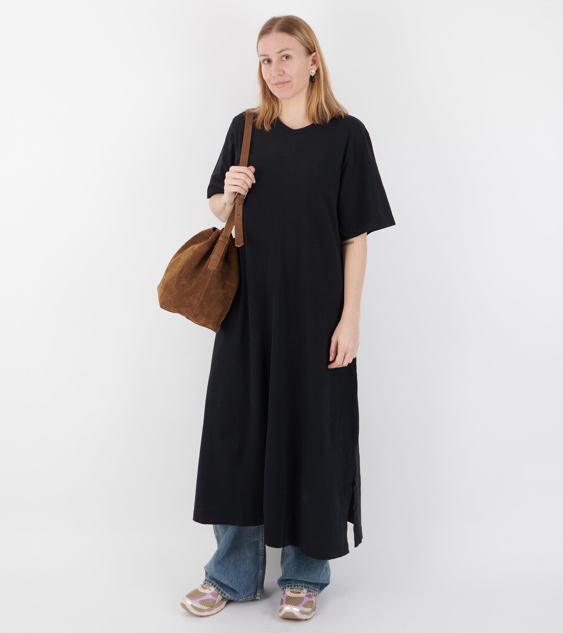 Gita Circular Dress Black