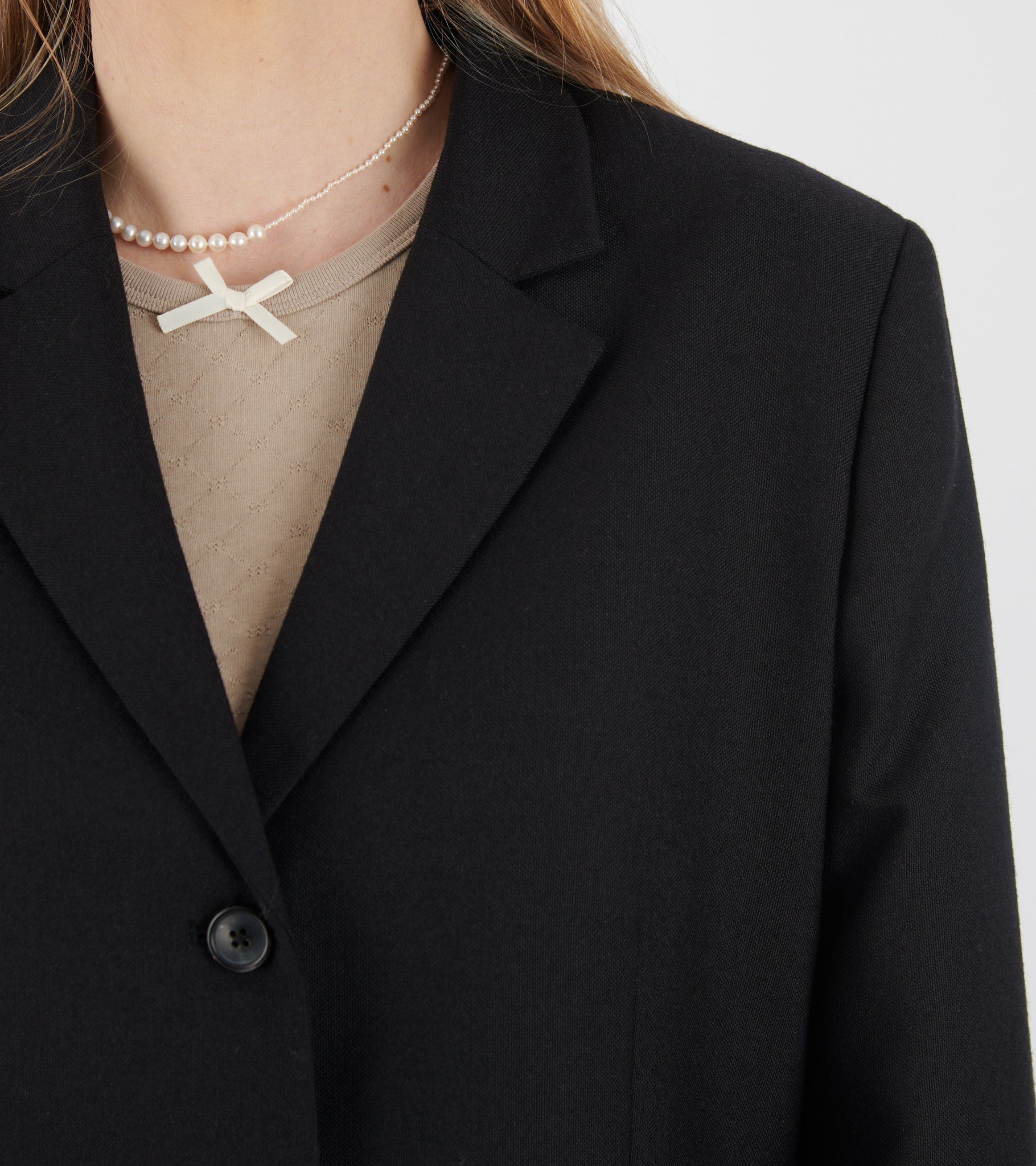 Mason Wool Blazer Black