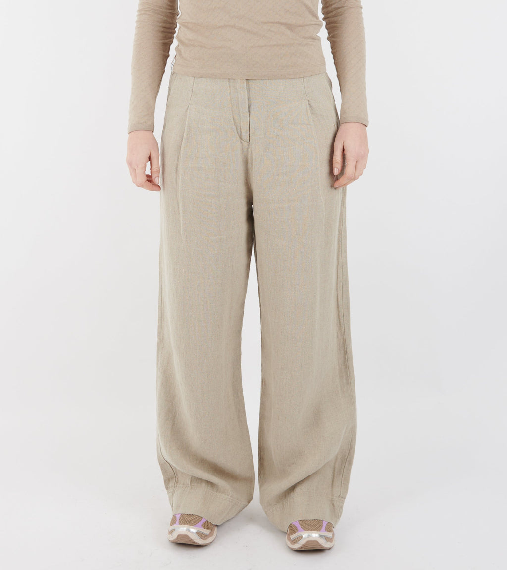 Willy Pant Heavy Linen Pure Natural