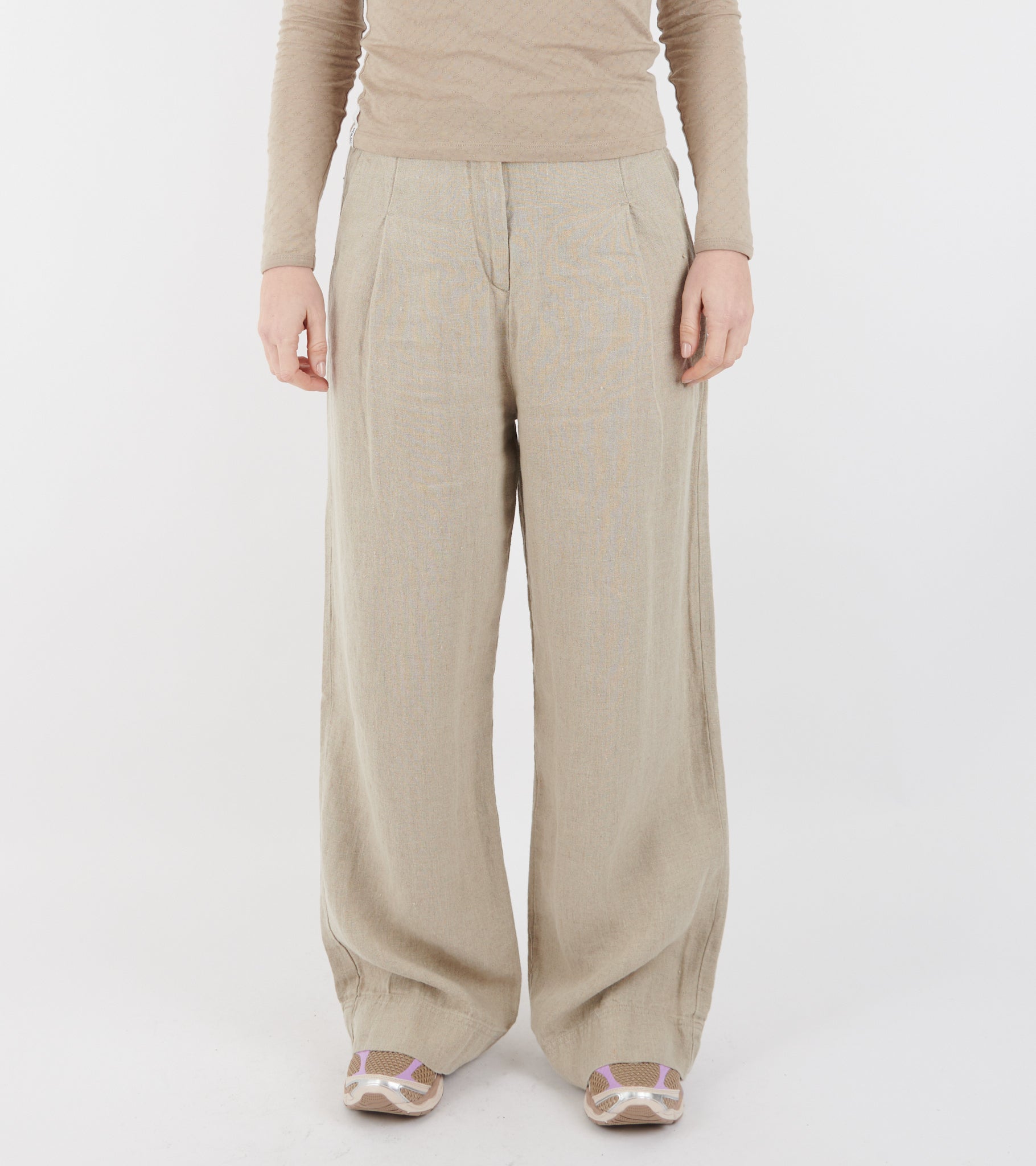 Willy Pant Heavy Linen Pure Natural