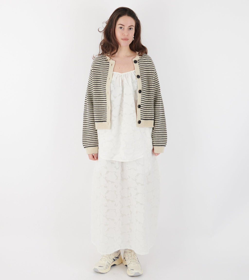Strap Top Laceflower White