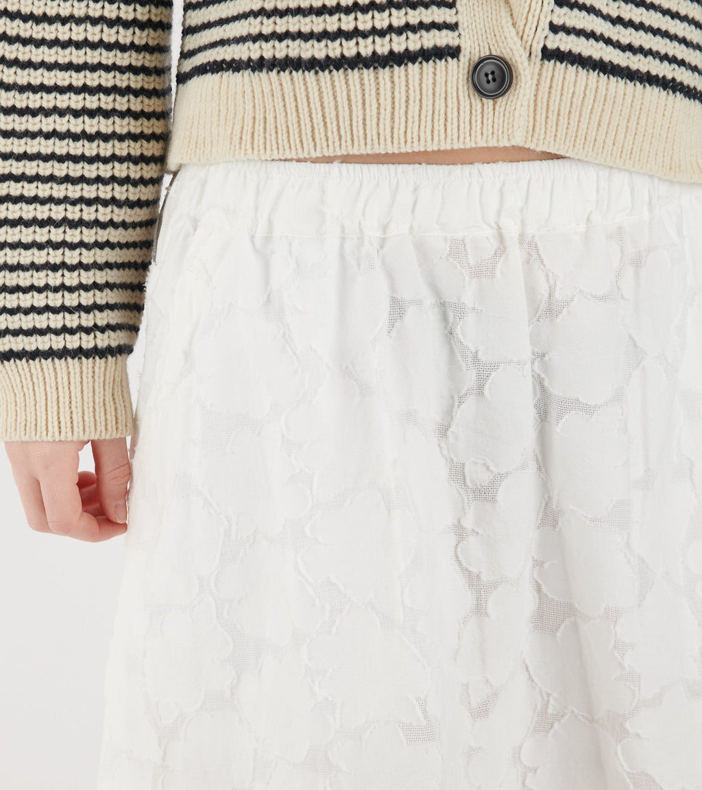 Skirt Laceflower White