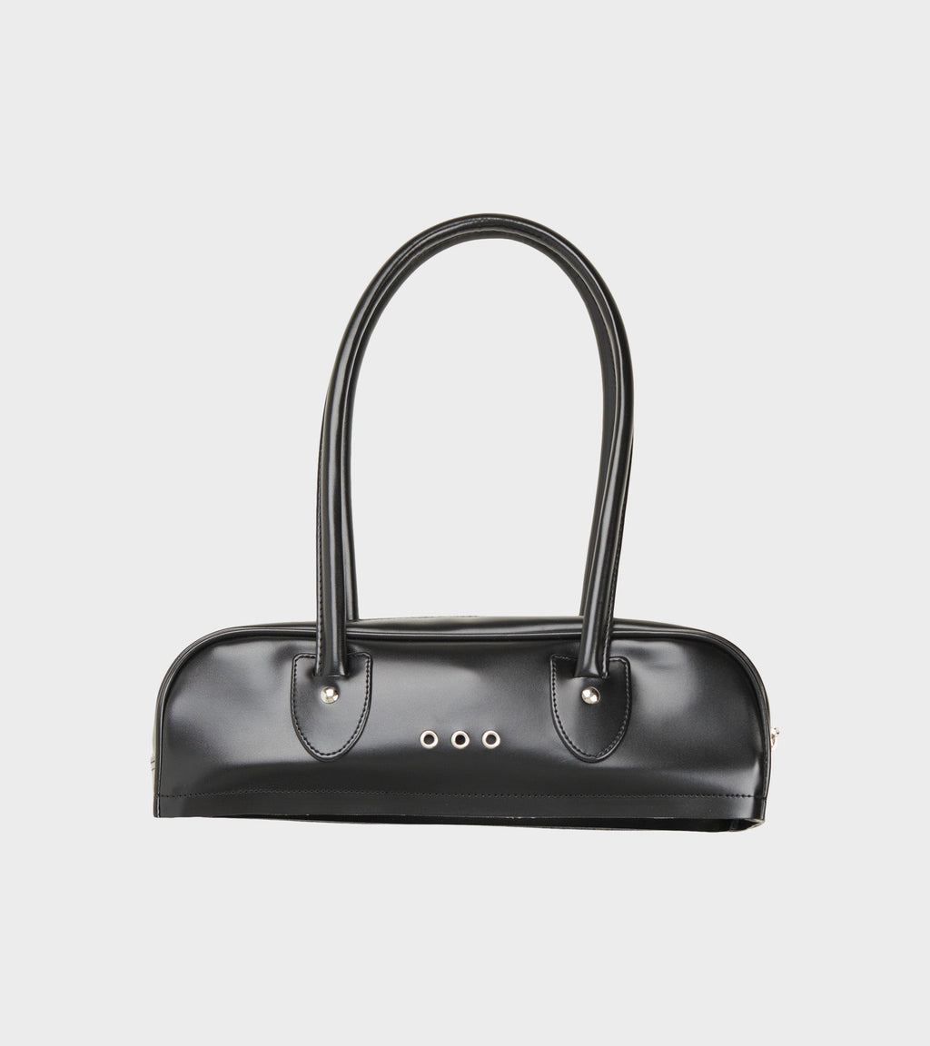 Small Bowler Shoulder Bag Black