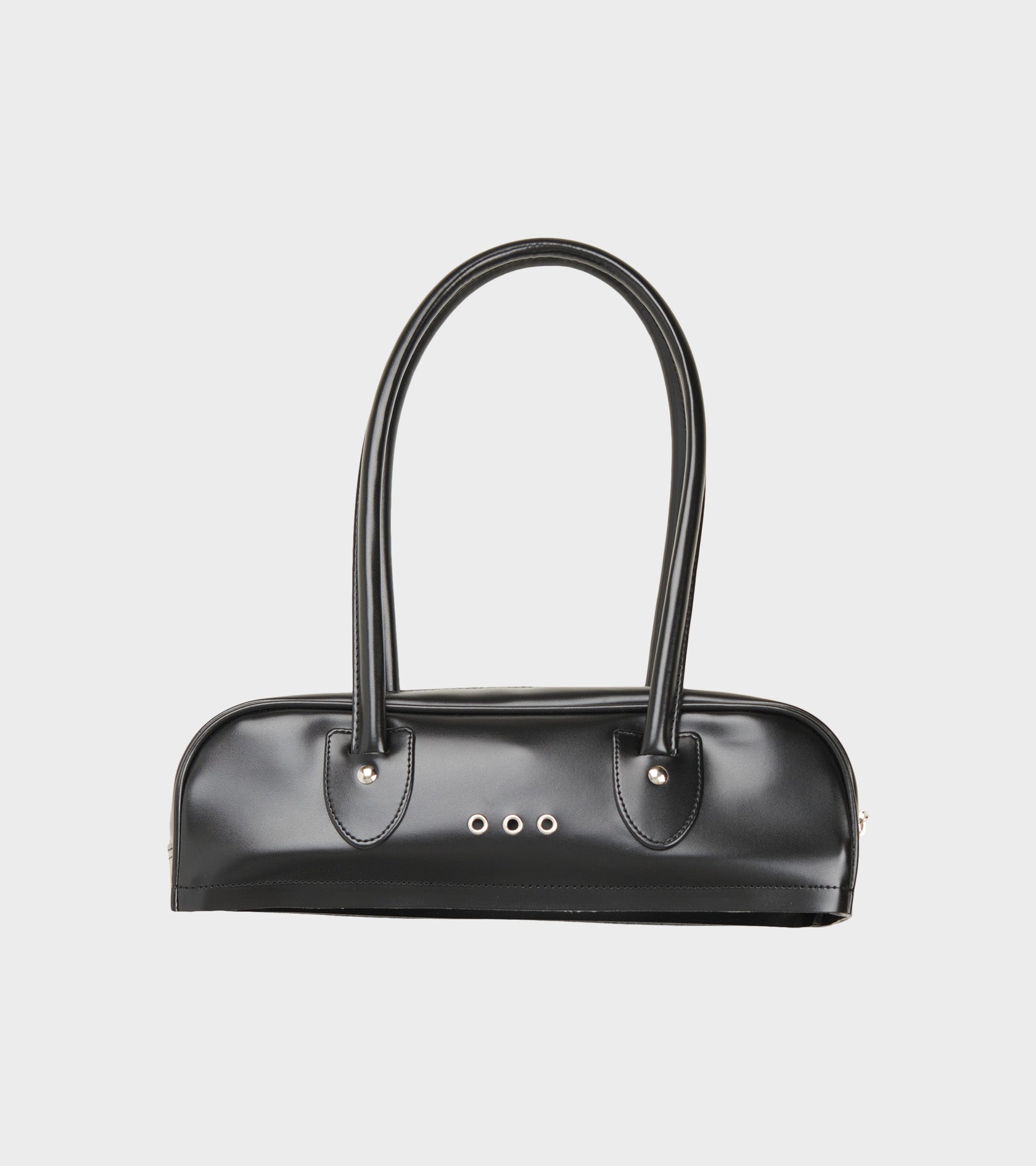 Small Bowler Shoulder Bag Black