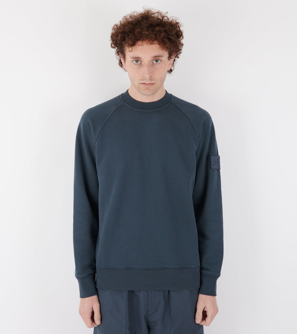 Ghost Sweatshirt Dusty Petrol Blue
