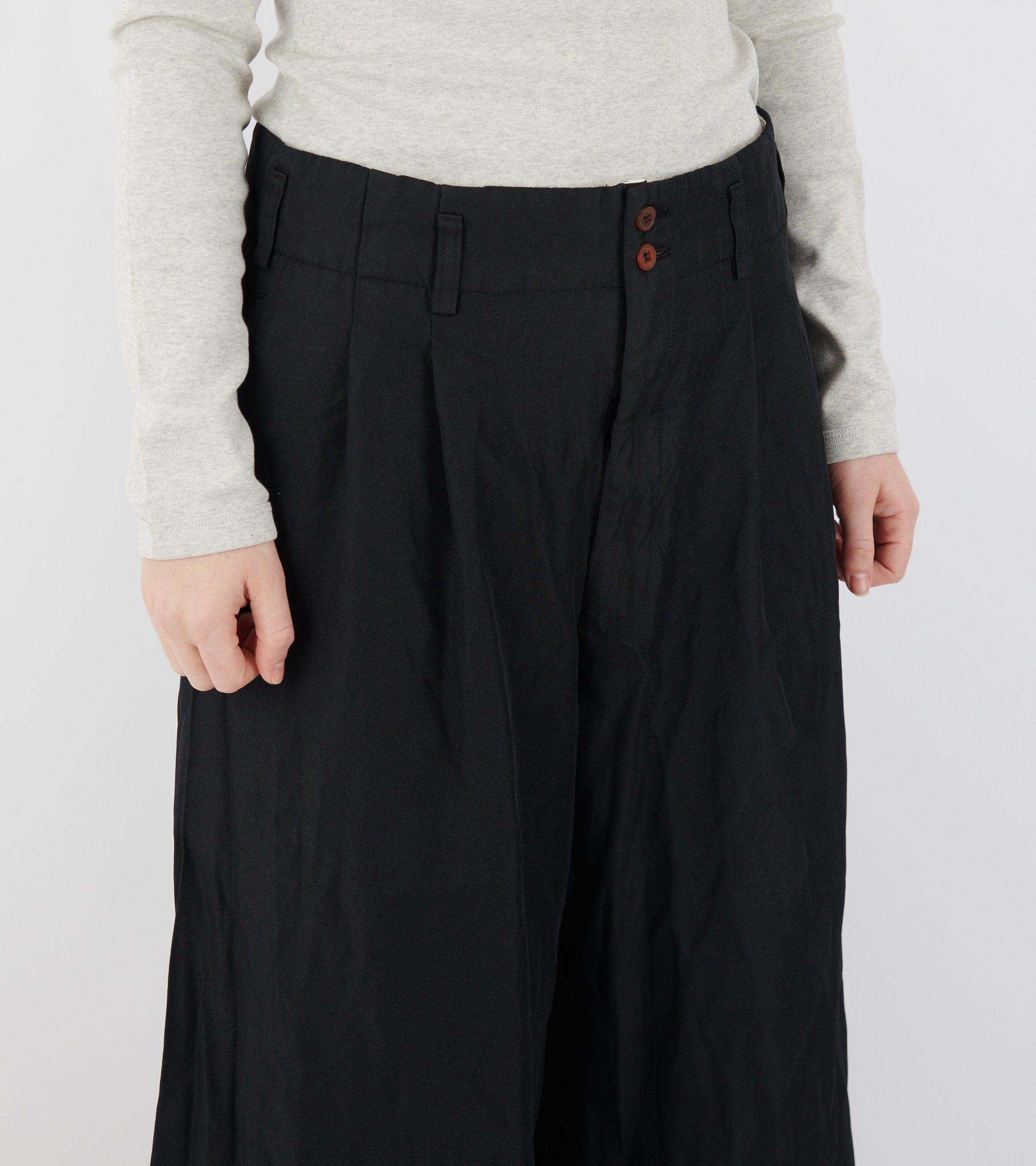 Box Trousers Black