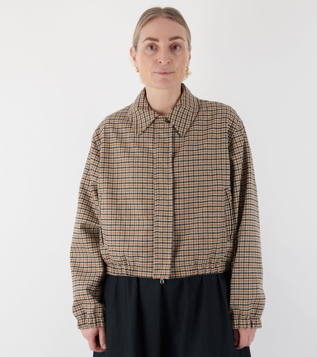 Sos Jacket Brown Check