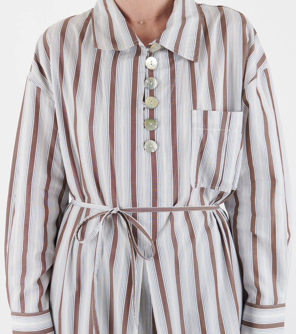 Christine Dress Stripe