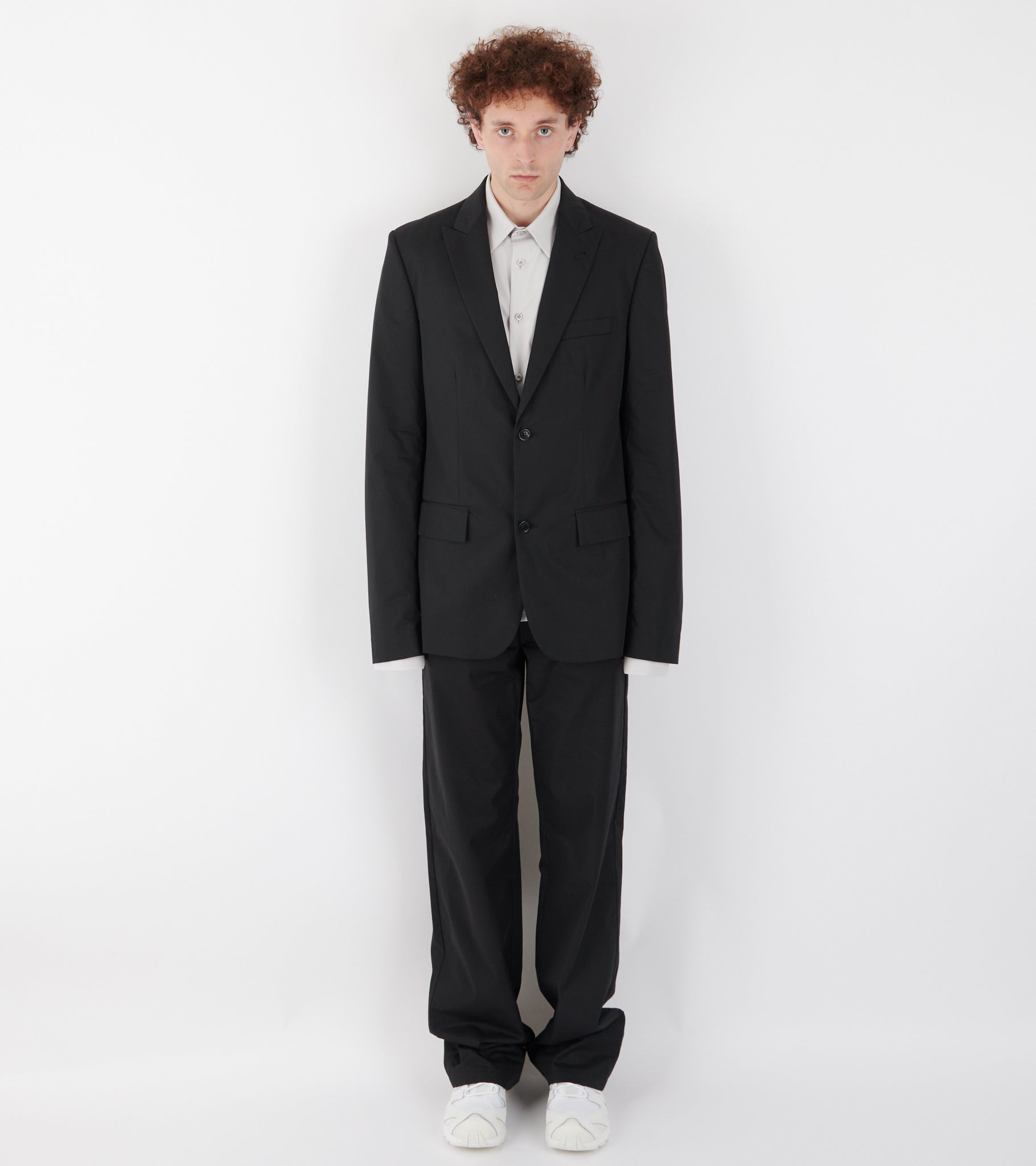 Cotton Trousers Black