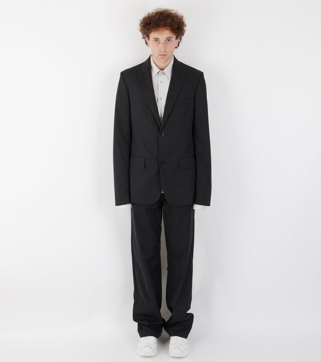 Cotton Blazer Black