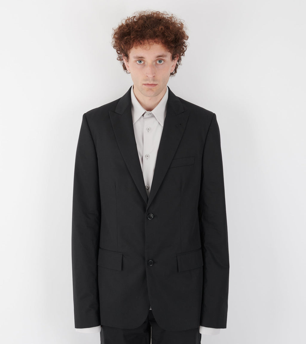 Cotton Blazer Black