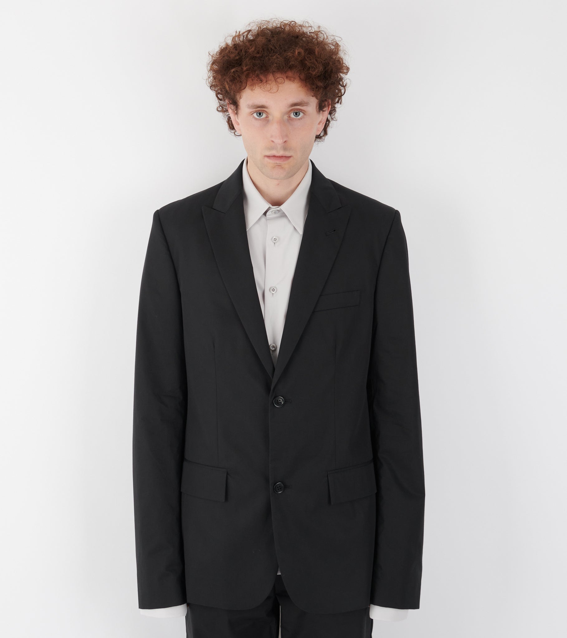 Cotton Blazer Black