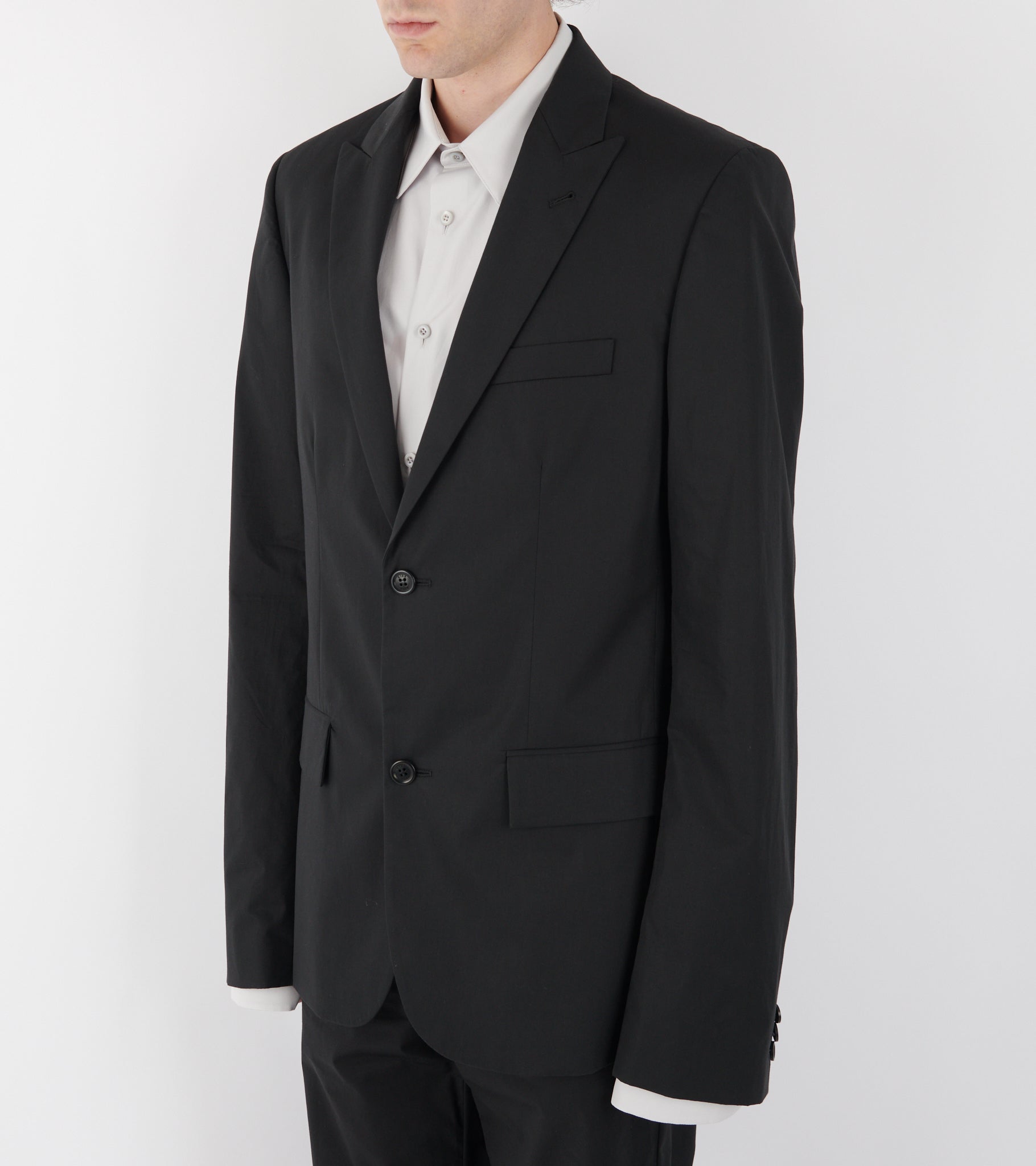 Cotton Blazer Black