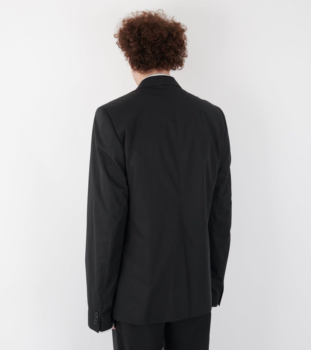 Cotton Blazer Black