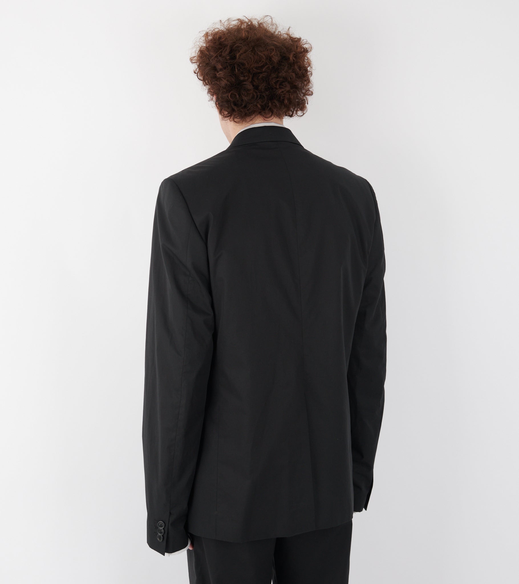 Cotton Blazer Black