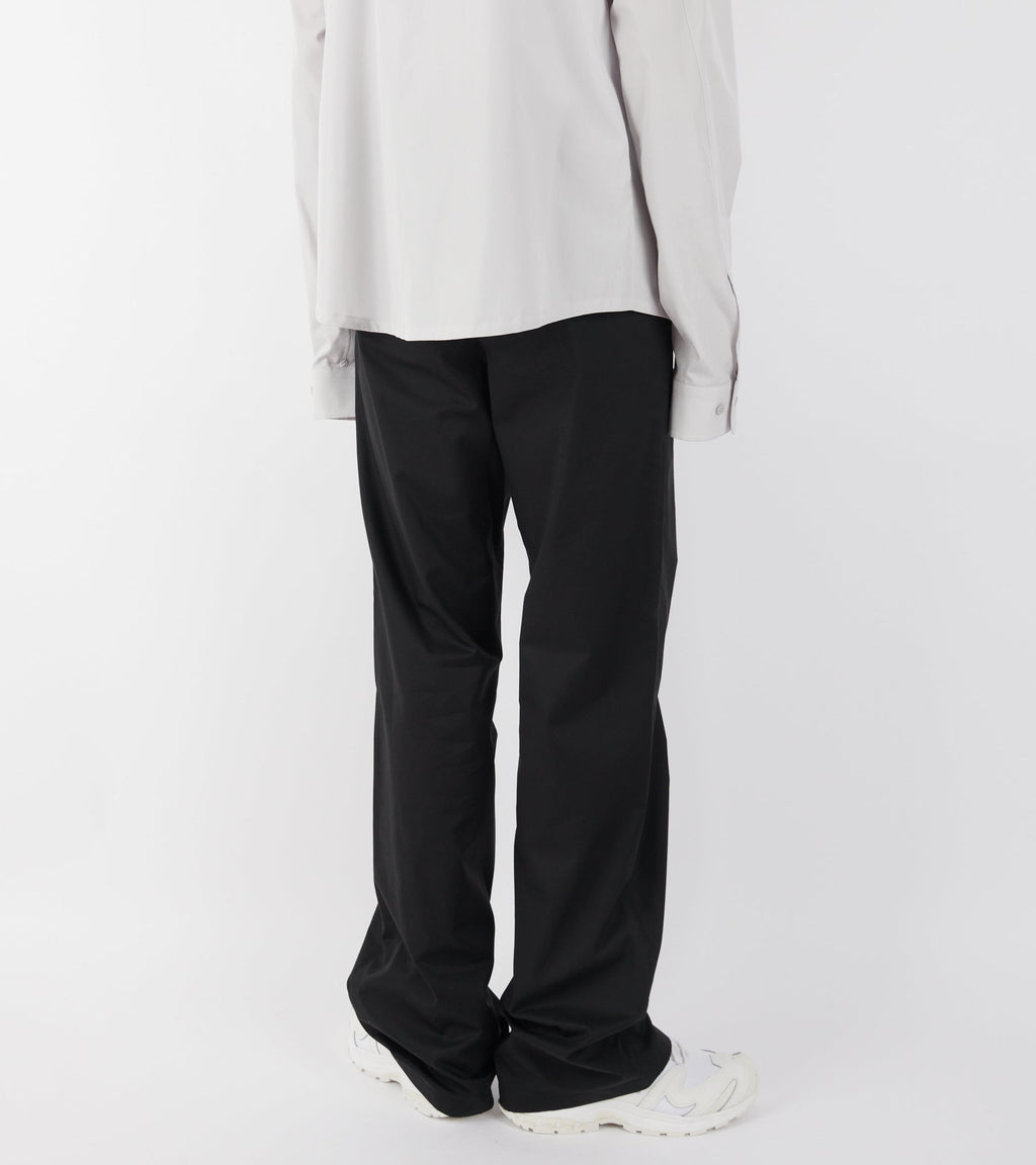 Cotton Trousers Black