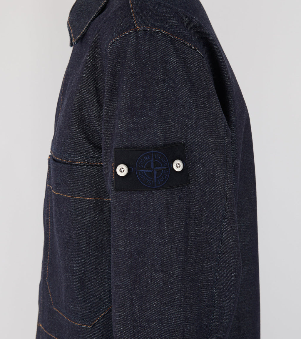 Indigo Denim Raw Jacket Blue