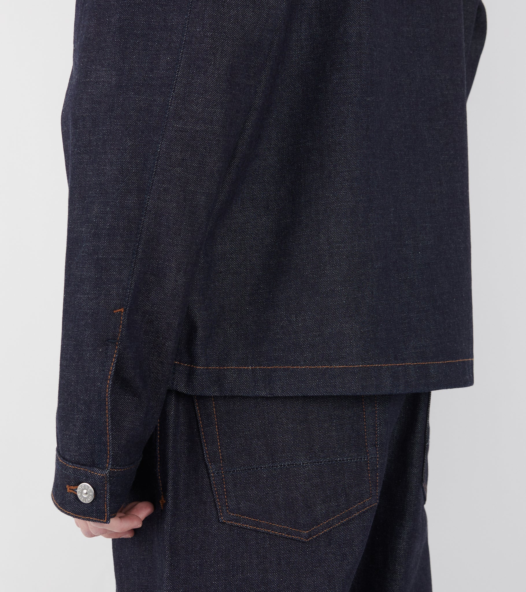 Indigo Denim Raw Jacket Blue