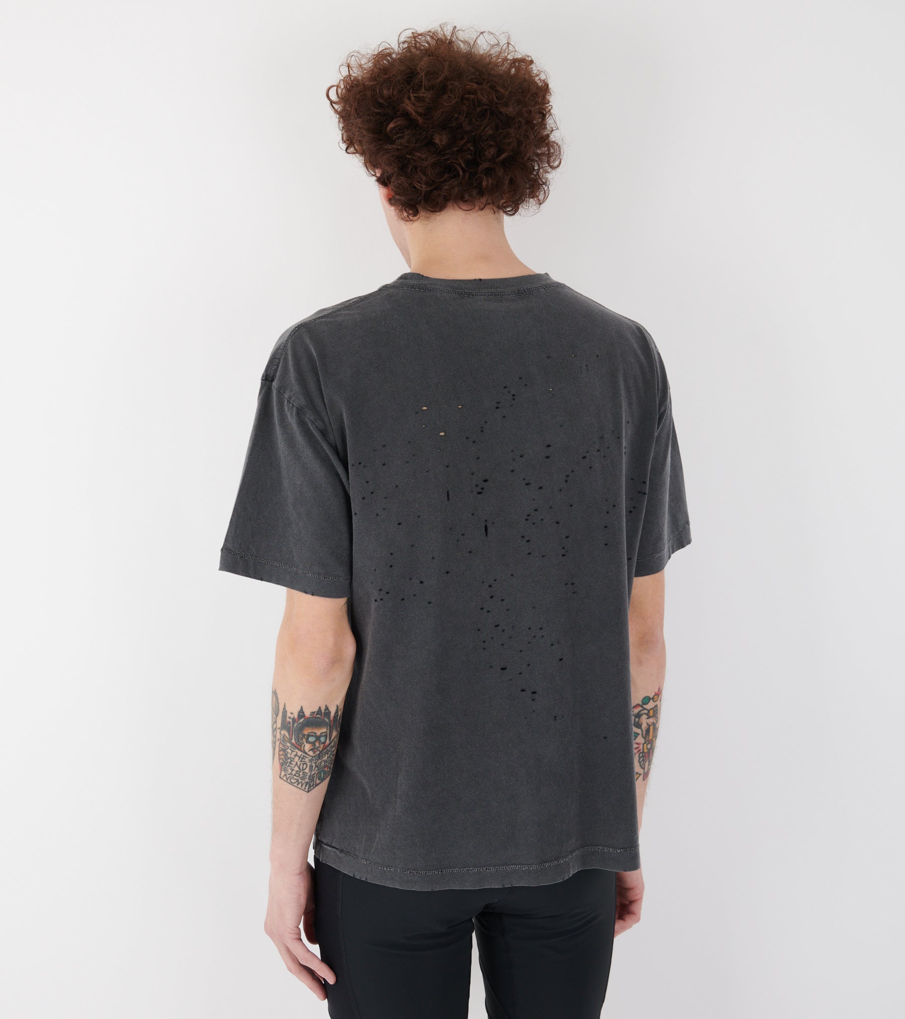 MothTech T-shirt Aged Black