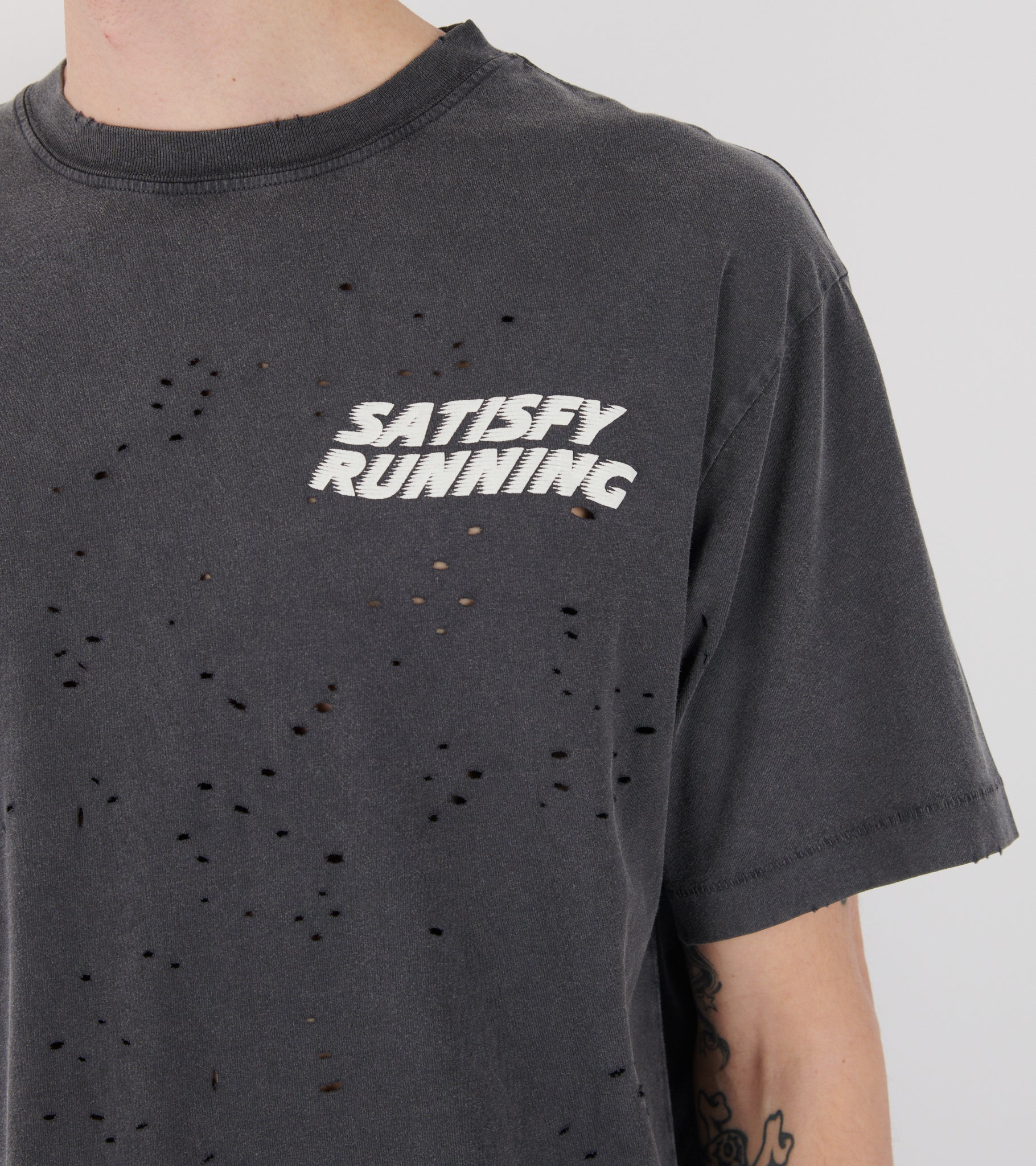 MothTech T-shirt Aged Black WA