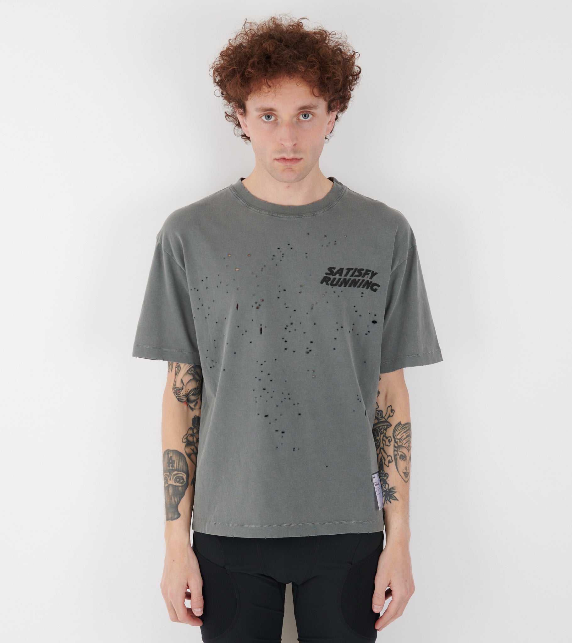MothTech T-shirt Faded Black WA
