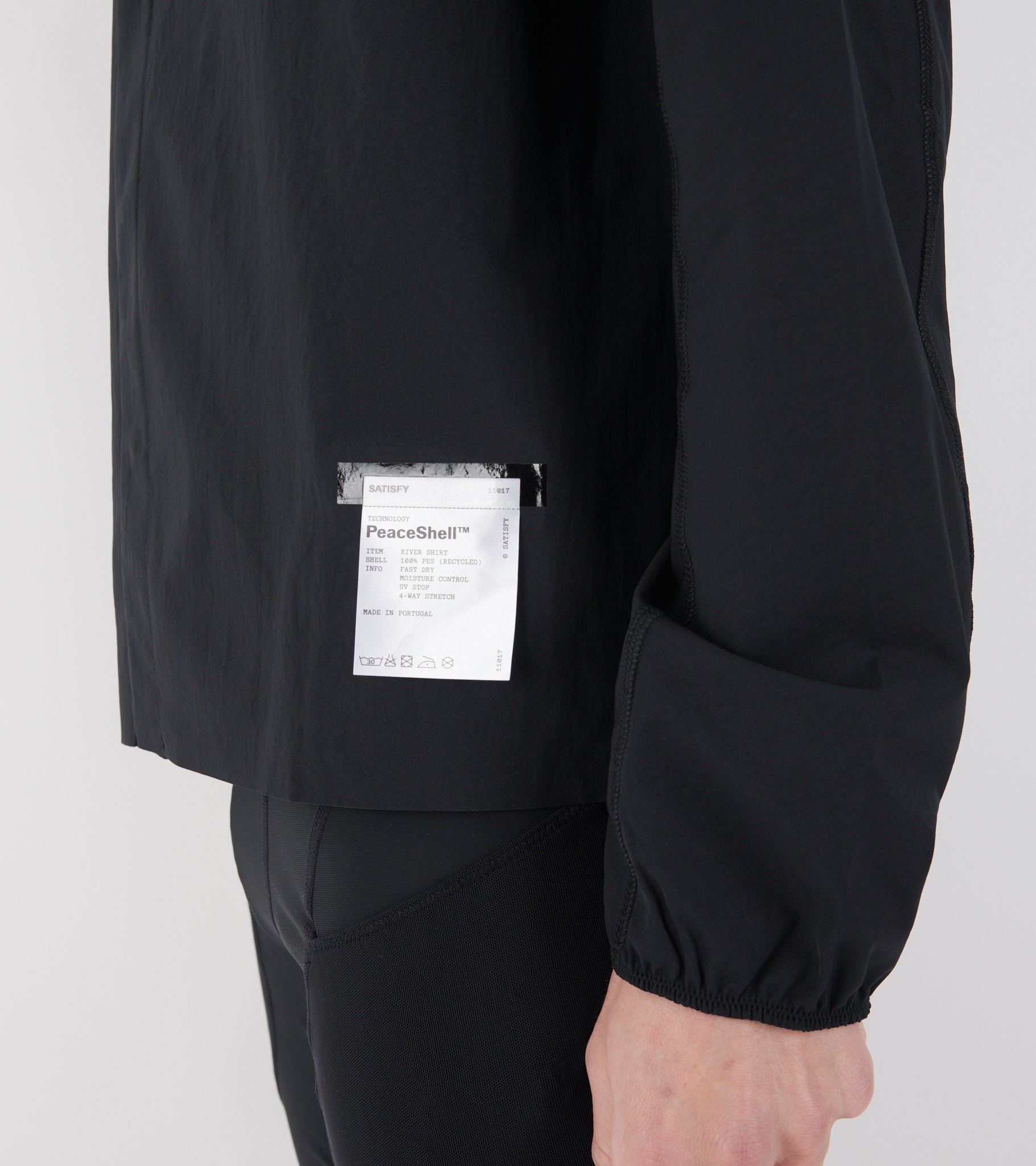 PeaceShell River Shirt Black