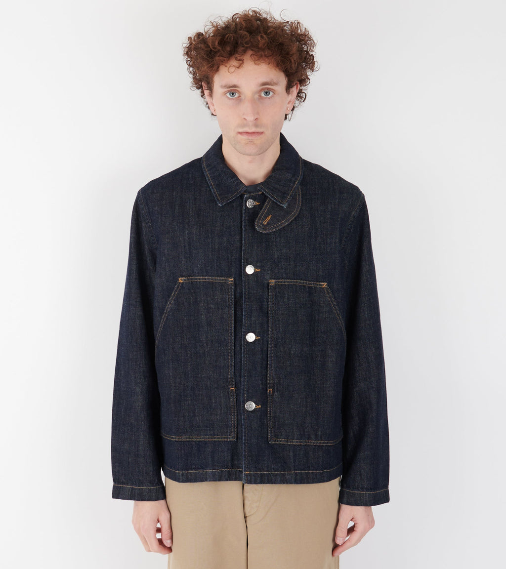 Labour Jacket Simple Rinse