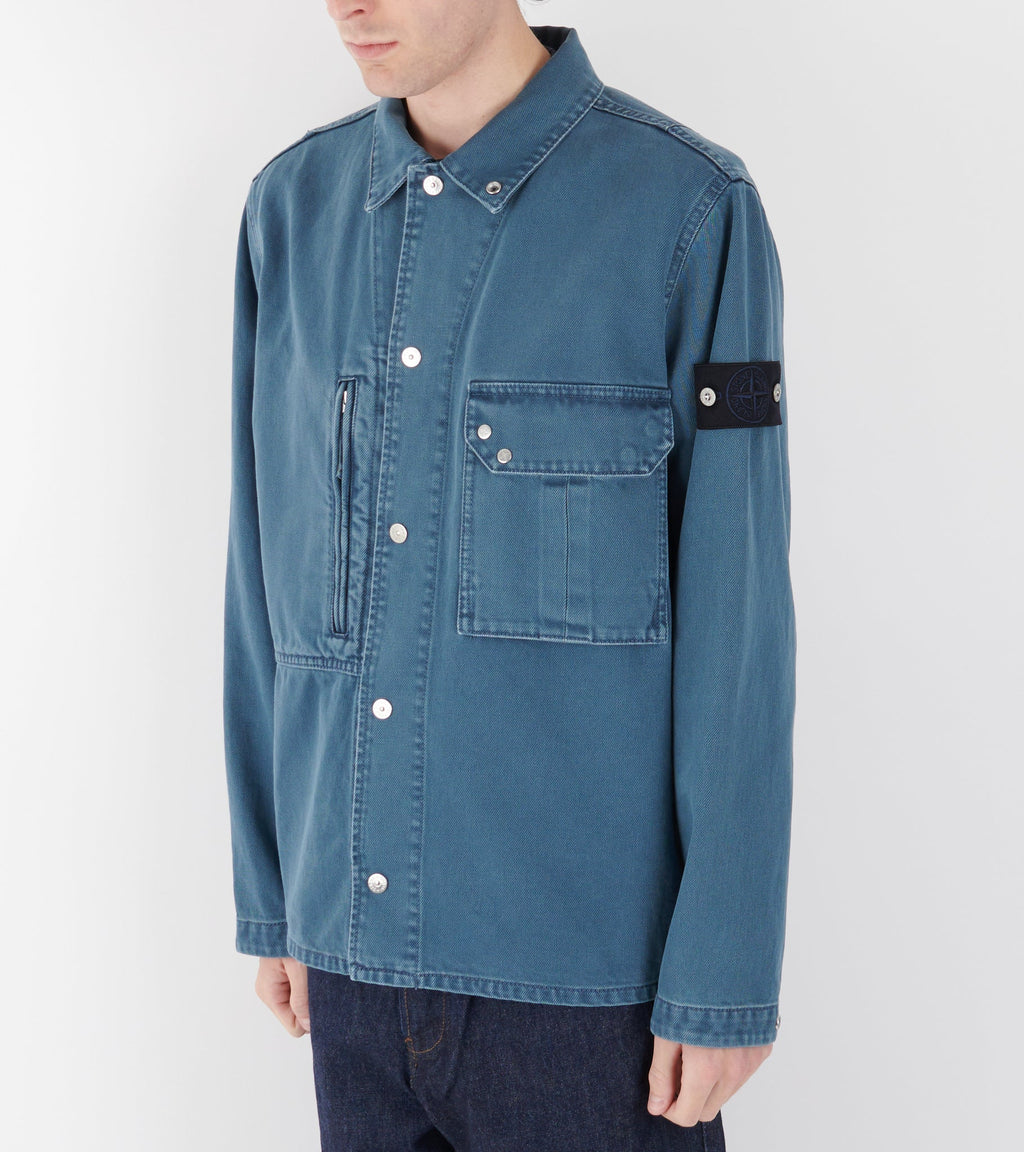 Denim Overshirt Blue