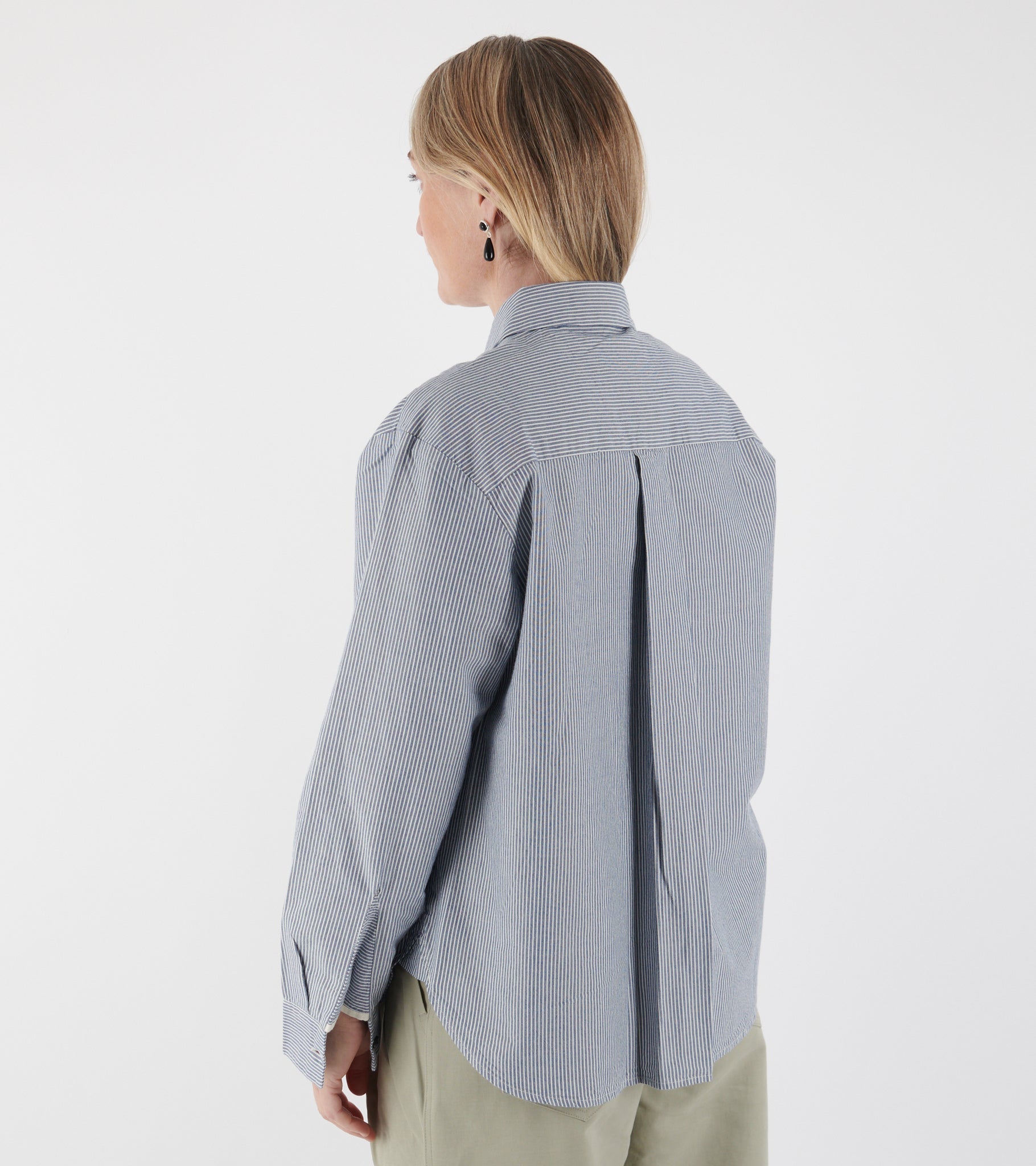 Paulina Shirt Striped Mix Blue Boy
