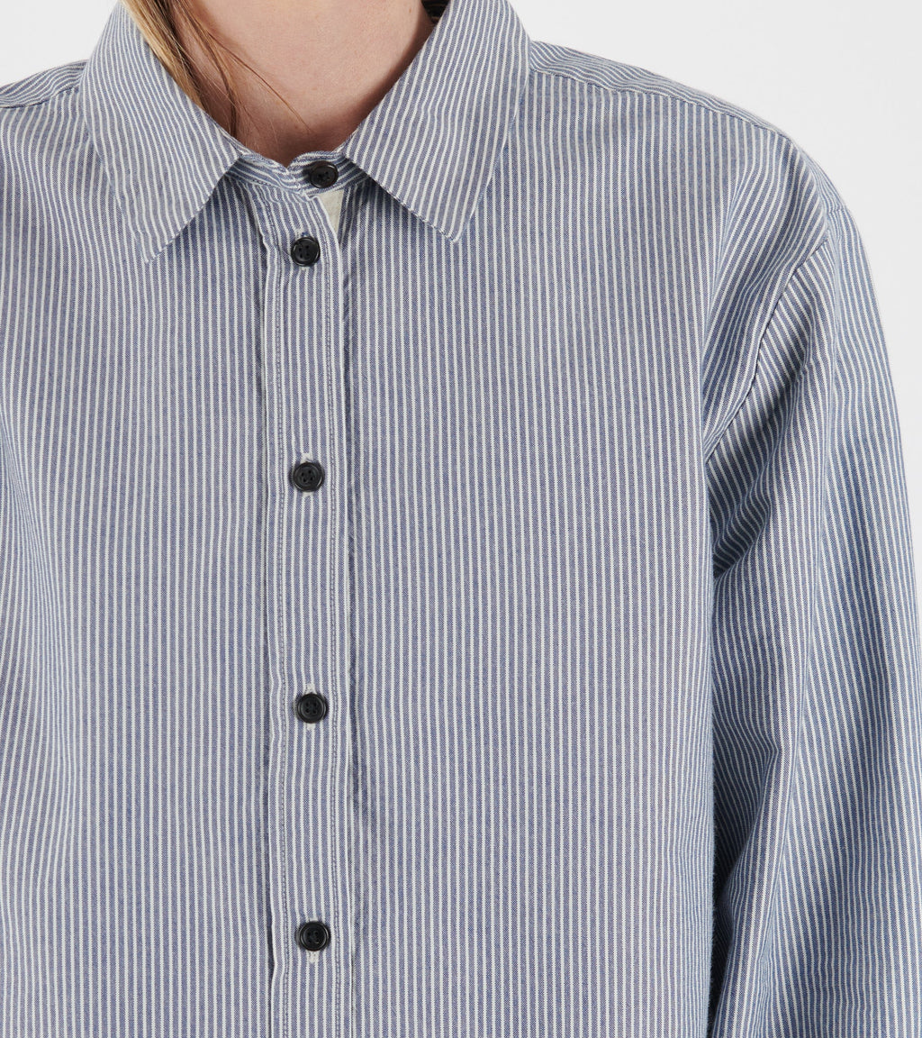 Paulina Shirt Striped Mix Blue Boy