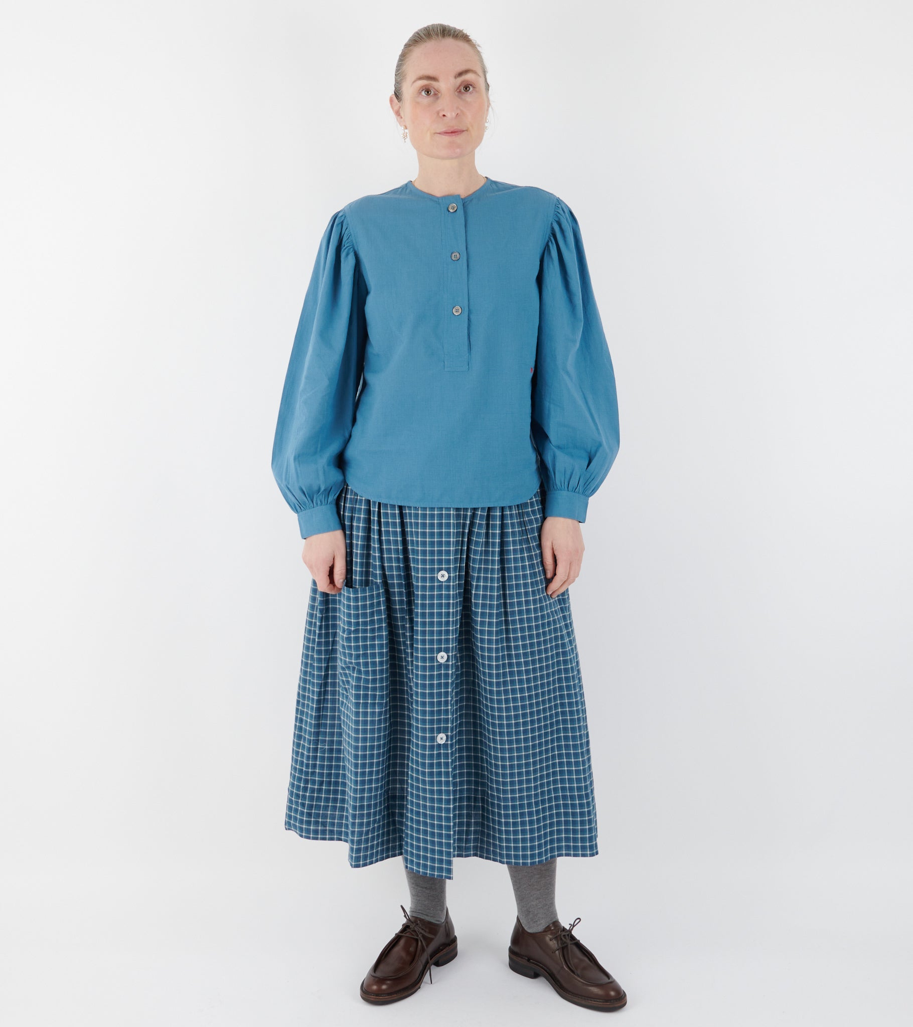 Mani Blouse No. 830 Indigo