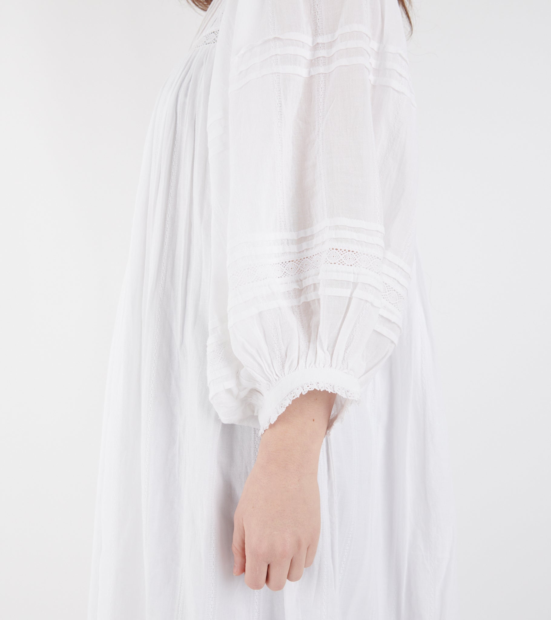 Florentine Dress Optic White
