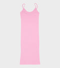 101 Strap Rib Mini Dress Light Pink