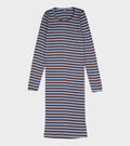 101 John Rib Dress Brown/Light Blue