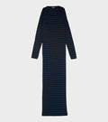 101 Long John Rib Dress Marine/Black