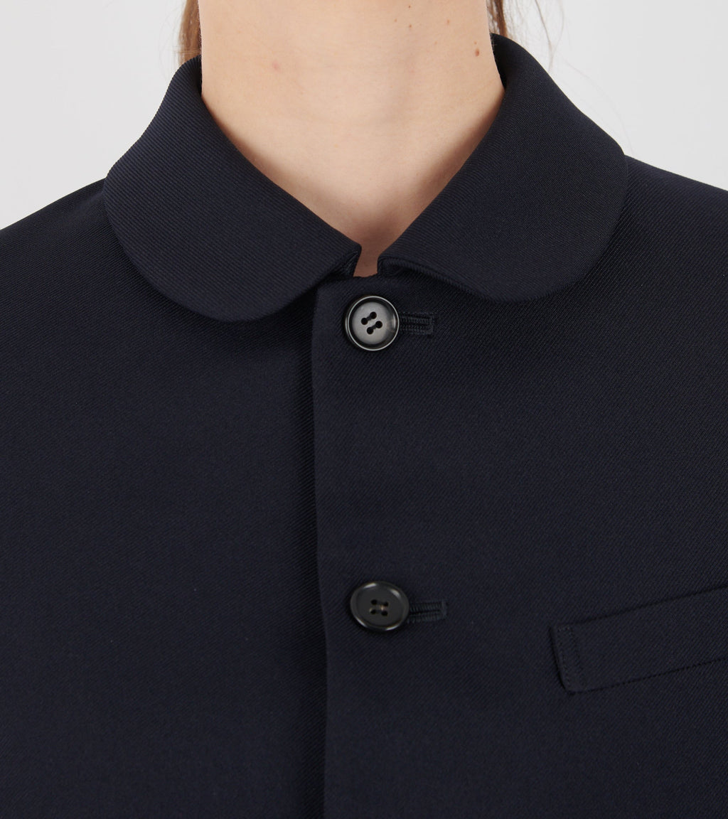 Flower Blazer Navy