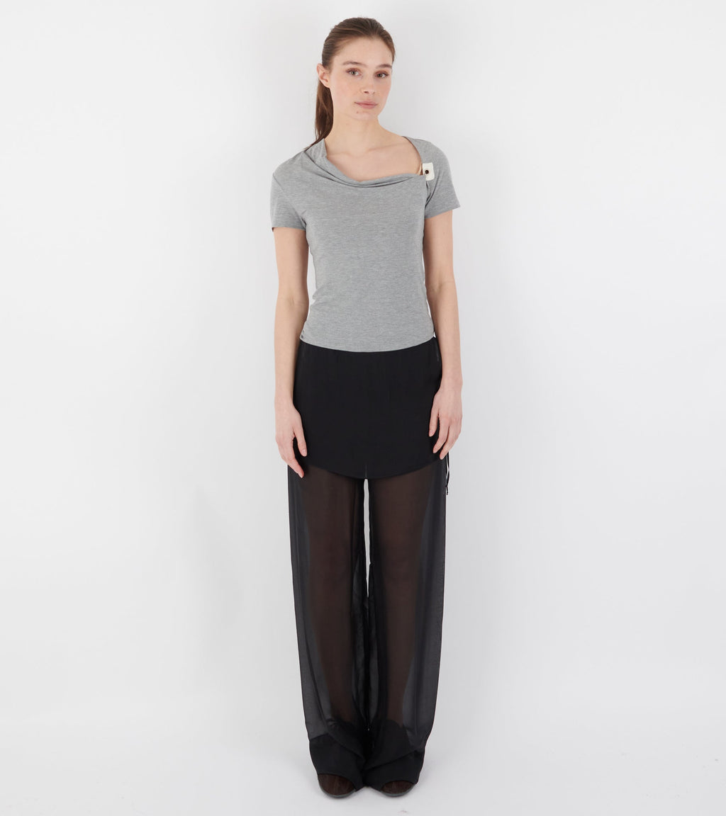 Silk Archive Pants Black