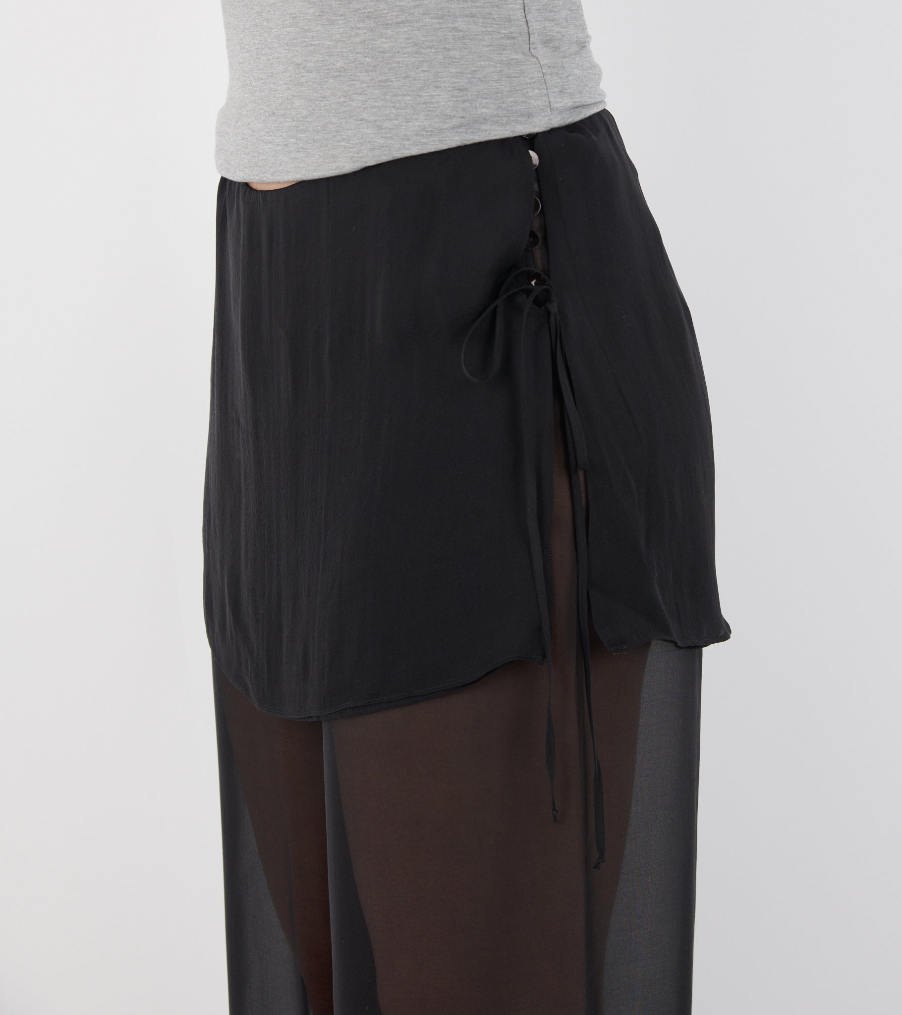 Silk Archive Pants Black