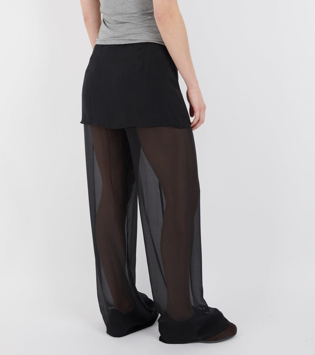 Silk Archive Pants Black